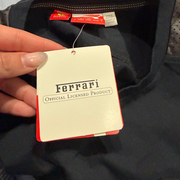 Puma Scuderia Ferrari Race MT7 men's t-shirt in black with red details NWT! - Picture 7 of 7